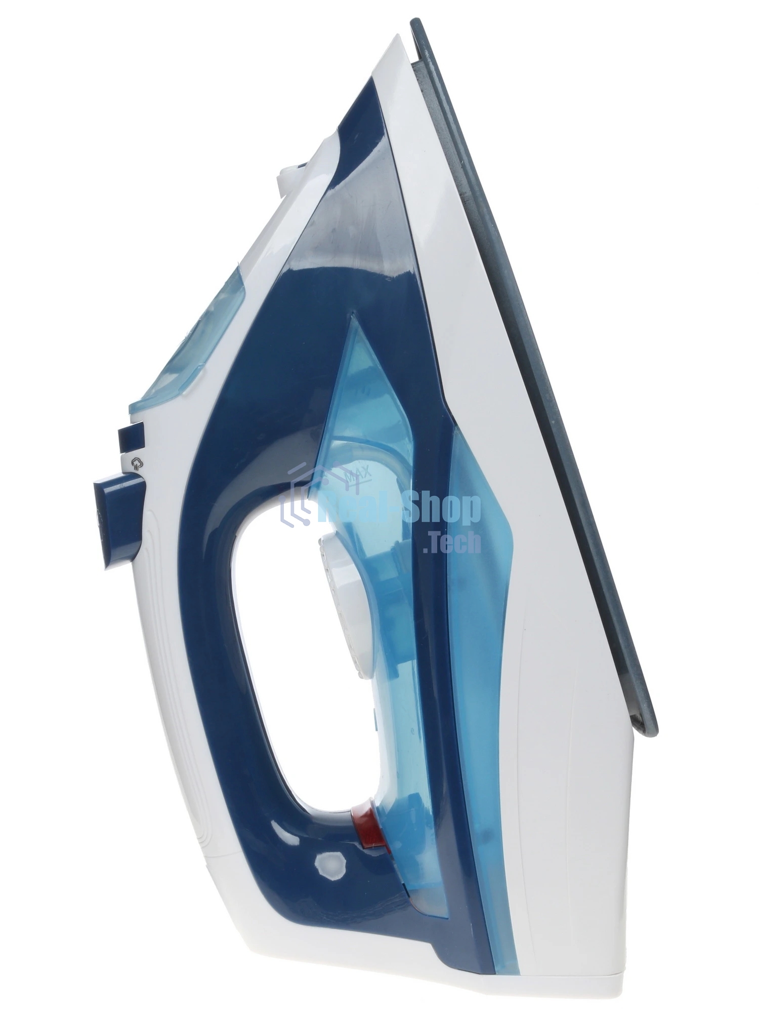 Утюг BBK ISE-2201 темно-синий, 2200 Вт, 30 г/мин, 100 г/мин, 270 мл