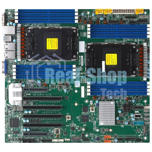 Материнская плата Supermicro MBD-X13DAI-T-B, сокет LGA4677, Intel C741, DDR5, 16xDDR5, 5xPCIe 5.0 x16, 2xM.2, 2xSATA, E-ATX