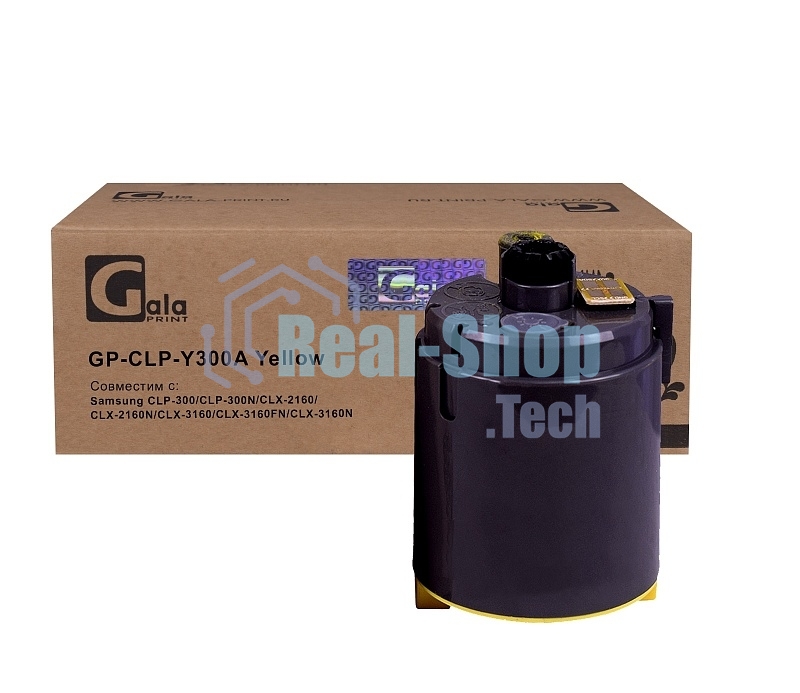 Картридж лазерный GalaPrint GP-CLP-Y300A желтый (1000 стр) для Samsung CLP-300/CLP-300N/CLX-2160/CLX-2160N/CLX-3160/CLX-3160FN/CLX-3160N