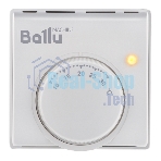Комплект обогреватель инфракрасный Ballu BIH-GTW-0.8 + BMT-1 белый, 800 Вт, 16 м2, термостат