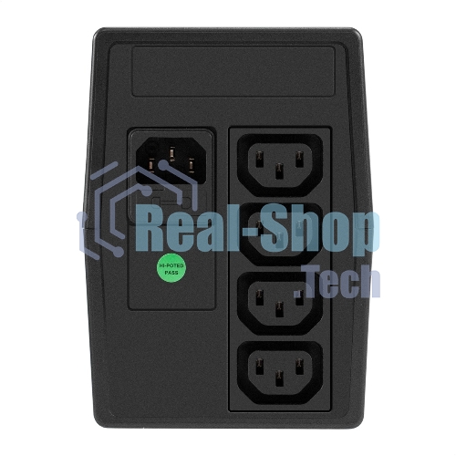 Источник бесперебойного питания ExeGate Smart LB-800.LCD.AVR.4C13 (800VA/480W, LCD, AVR, 4*C13, батарея 12V 9Ah, Black)