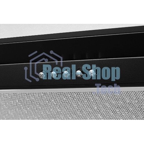 Вытяжка встраиваемая Kuppersberg Inlinea 70 BX черный/нержавеющая сталь, 70 см, 1300 куб. м/ч, 41 дБ