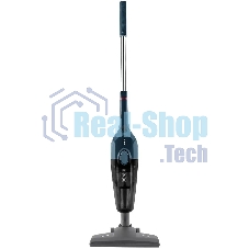 Пылесос вертикальный Centek CT-2565 синий, питание от сети, 150 Вт, уборка сухая, пылесборник 1.2 л