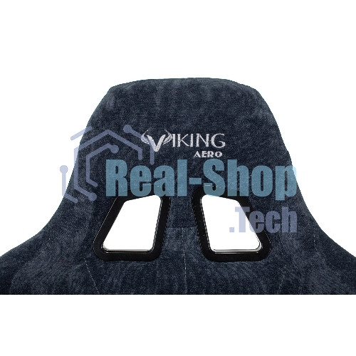 Кресло Бюрократ VIKING KNIGHT LT27 FABRIC синий, ткань, 120 кг, механизм качания