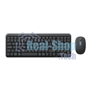 Комплект клавиатура+мышь Logitech Wireless Combo MK250 Compact беспроводной, Bluetooth, 1000 DPI, чёрный