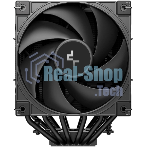 Кулер для процессора DEEPCOOL AK620 G2 DIGITAL NYX LGA1851/1700/1200/115X/AM5/AM4 (8шт/кор, TDP 260W, PWM, DUAL Fan 120мм, 6 тепл. трубок, Copper Base, черный) RET (R-AK620G2-BKNNMN-GJD-1)