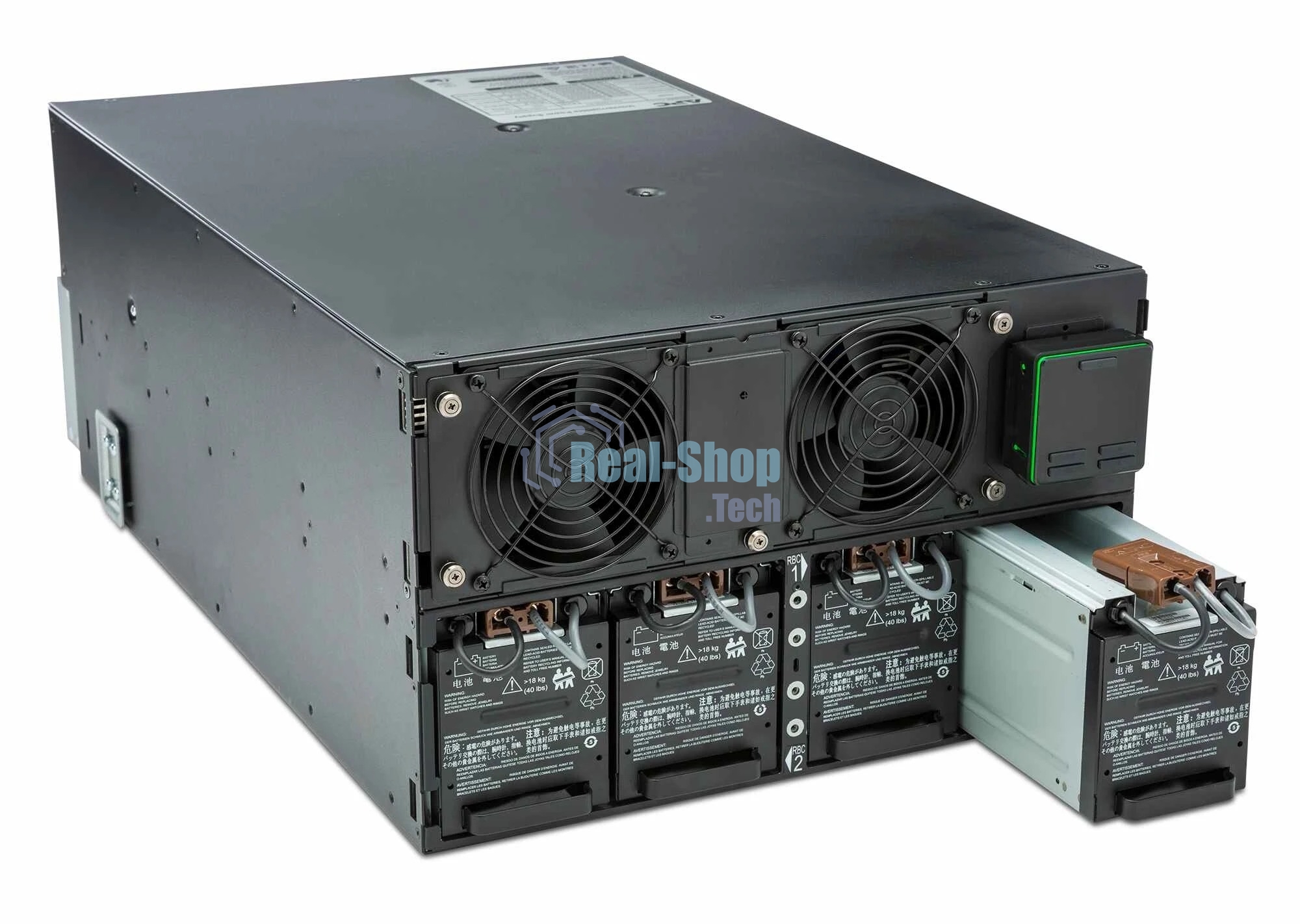 Источник бесперебойного питания APC Smart-UPS SRT SRT8KRMXLI/8000ВА/8000Вт/4 х IEC 320 C19 (компьютерная), 6 х IEC 320 C13 (компьютерная)