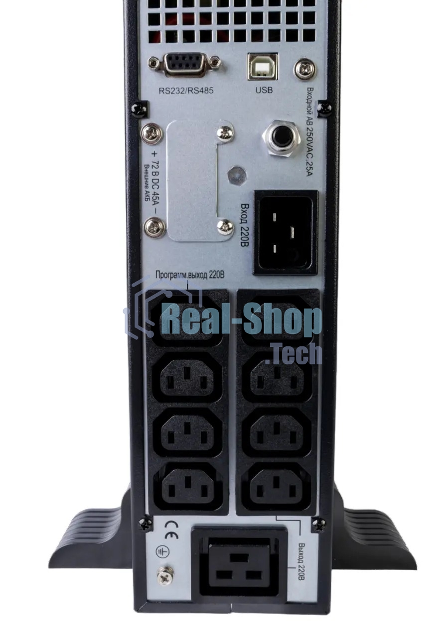 Источник бесперебойного питания Systeme Electric Smart-Save Online SRT/3000 ВА/3000 Вт/8xIEC C13 + 1х IEC 320 С19