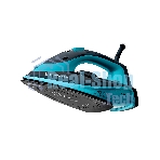 Утюг BRAYER BR4019 голубой/черный, 2400 Вт, 25 г/мин, 140 г/мин, 320 мл