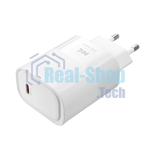 Сетевое зарядное устройство MORE CHOICE (4620202553508) NC67a СЗУ 1Type-C 3.0A PD 20W, белый