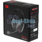 Гарнитура Redragon Ire Pro чёрный, беспроводная + проводная, Bluetooth / USB, до 25 ч