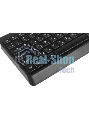 Комплект клавиатура+мышь A4Tech FStyler F1512 проводной, USB, 1200 DPI, черный