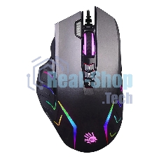 Мышь проводная A4Tech Bloody J95s серый, 8000 dpi, USB, кнопки - 9