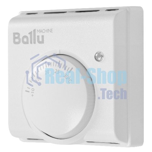 Комплект обогреватель инфракрасный Ballu BIH-GTW-0.8 + BMT-1 белый, 800 Вт, 16 м2, термостат
