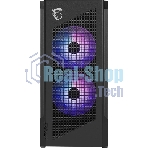 Компьютерный корпус MSI MPG VELOX 300R AIRFLOW PZ, Global, 2xUSB 3.2 Gen 1, 1xUSB 3.2 Gen2 Type-C,2x160мм ARGb Fan, 1x120мм