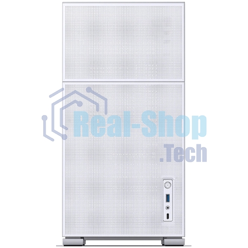 Компьютерный корпус без блока питания Case JONSBO D41 MESH, Midi-Tower, TG, no fan, 1xUSB-A 3.2 + 1xUSB-C 3.2, ATX, mATX белый
