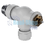 Набор термостатический осевой Royal Thermo Design Pro 15мм М30х1,5 (белый)