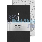 Блокнот Moleskine CAHIER NASA-INSPIRED SKCAHLP7063S2 Large 130х210 мм 120 стр. нелинованный мягкая обложка серебристый/черный Moon (2 шт)
