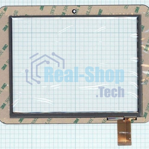 Сенсорное стекло (тачскрин) JA-Z7Z85 V1.0, черное