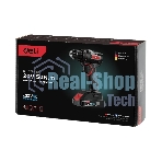 Дрель-шуруповерт Deli DE-DZ20-1D2, 20 В, 2 Ач, 50 Нм, бесщеточный