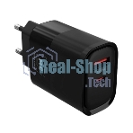 Сетевое зарядное устройство MORE CHOICE (4620202555557) NC81i СЗУ 1USB+1Type-C 3.0A PD 20W+ QC3.0, черный