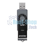 Флешка USB Smartbuy Twist Dual (SB128Gb3DUOTWK), 128Gb, USB 3.0/3.1, Twist Dual