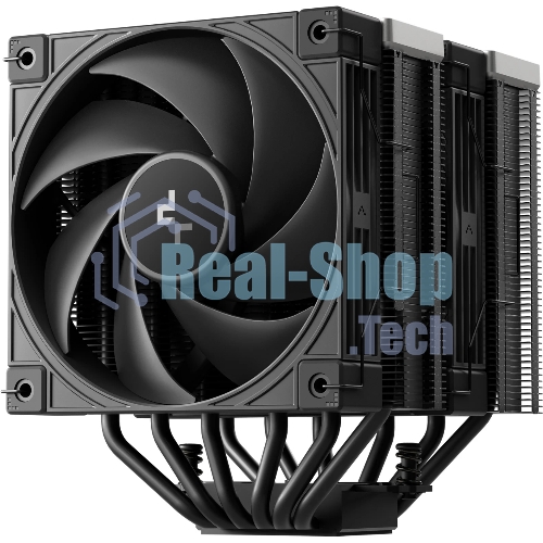 Кулер для процессора DEEPCOOL AK620 G2 DIGITAL NYX LGA1851/1700/1200/115X/AM5/AM4 (8шт/кор, TDP 260W, PWM, DUAL Fan 120мм, 6 тепл. трубок, Copper Base, черный) RET (R-AK620G2-BKNNMN-GJD-1)