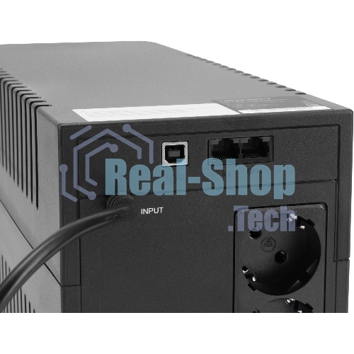 Источник бесперебойного питания Ippon Back Basic 1200 LCD Euro 720Вт 1200ВА черный