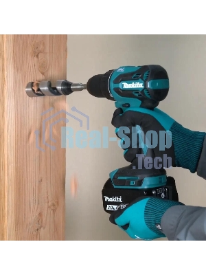 Дрель-шуруповерт Makita DDF490SFJ 12, 18 В, 3 Ач, 50 Нм, бесщеточный