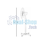 Вентилятор Blackton Bt F1114 White-Gray (2в1 ч/б коробка + 1 ч/б коробка). (2в1 ч/б коробка + 1 ч/б коробка) Потребляемая мощность: 45 Вт, Тип управления: Механический, Количество скоростей: 3, Диаметр решетки: 40 см, Длина сетевого шнура: 1.45 м, Защита от поражения электротоком: Класс II