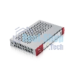 Межсетевой экран Zyxel USG FLEX 100HP с подпиской Gold на 1 год (AS, AV, CF, IDP/DPI, Sandboxing, SecuReporter), 1xRJ-45: 1G PoE+ (LAN/WAN), 7xRJ-45: 1G (LAN/WAN), 1xUSB3.0 **