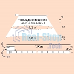 Светильник для растений светодиодный Uniel линейный ULY-P91-20W/SPFR/K IP65 AC220V CLEAR KIT03 1200мм. Спектр для фотосинтеза. В составе набора из 3-х штук.
