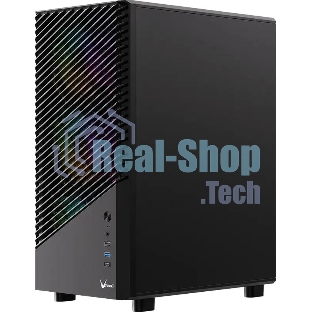 Компьютерный корпус Aerocool/Formula Mana Geometry черный без БП ATX 3x120мм 1xUSB 3.0 1xUSB3.1 audio bott PSU