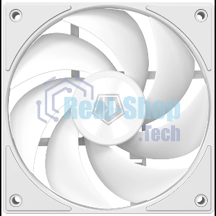 Вентилятор для корпуса ID-COOLING AF-1230-W белый, 120 мм, 2000 об/мин, 31.1 дБ, 4 pin