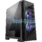 Компьютерный корпус MSI MPG VELOX 300R AIRFLOW PZ, Global, 2xUSB 3.2 Gen 1, 1xUSB 3.2 Gen2 Type-C,2x160мм ARGb Fan, 1x120мм