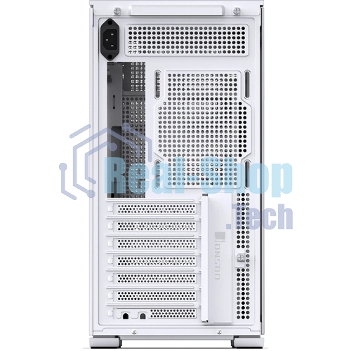 Компьютерный корпус без блока питания Case JONSBO D41 MESH, Midi-Tower, TG, no fan, 1xUSB-A 3.2 + 1xUSB-C 3.2, ATX, mATX белый
