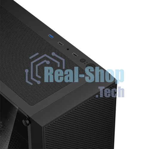 Компьютерный корпус PcCooler C3B310 BK черный без БП mATX 2xUSB3.0 audio bott PSU