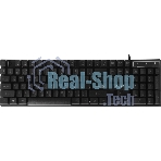 Комплект клавиатура+мышь Defender Aura MKP-117 проводной, USB, 2400 DPI, черный