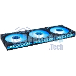 Вентилятор для корпуса Lian-Li Uni Fan SL-INF Wireless 120 ARGB 120х124.5x28 черный 4-pin 29.2дБ (упак.:3шт) (G99.12SLIN1W3B.R0) Ret