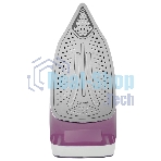 Утюг Eurostek EEI-2603 белый/розовый, 2600 Вт, 45 г/мин, 140 г/мин, 350 мл