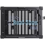 Компьютерный корпус JONSBO Computer Case C6Handle black hang-in version черный, Mini-Tower, материнская плата mATX, без БП, прозрачная боковая панель