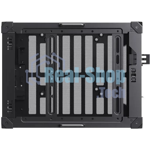 Компьютерный корпус JONSBO Computer Case C6Handle black hang-in version черный, Mini-Tower, материнская плата mATX, без БП, прозрачная боковая панель