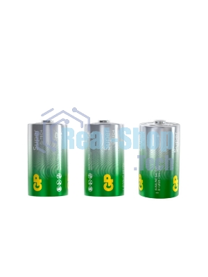 Алкалиновые батарейки GP Super Alkaline G-Tech 13А типоразмера D - 2 шт. на блистере (2 шт.)