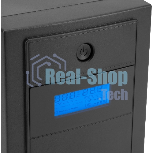 Источник бесперебойного питания Ippon Back Basic 1200 LCD Euro 720Вт 1200ВА черный