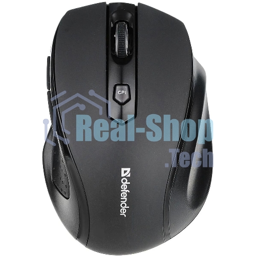Комплект клавиатура+мышь Defender Berkeley C-925 беспроводной, USB, 1600 DPI, чёрный