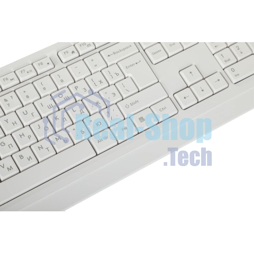 Комплект клавиатура+мышь A4Tech FStyler FG1012 беспроводной, USB, 1200 DPI, белый