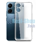 Чехол (клип-кейс) BoraSCO для Xiaomi Redmi 13C Silicone Case прозрачный (72840)