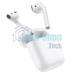 Наушники TWS Hoco EW41 белый, вкладыши, Bluetooth, до 7 ч.