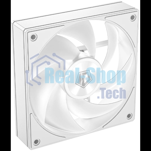 Вентилятор для корпуса ID-COOLING AF-1230-W белый, 120 мм, 2000 об/мин, 31.1 дБ, 4 pin