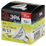 Лампа галогенная ЭРА 35Вт 12В GU5.3 MR16 C0027355